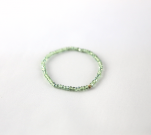Bracelet en perles Swarovski éléments® vert clair